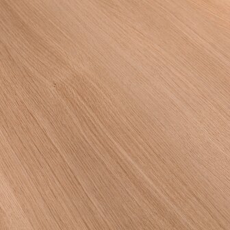Zit/sta Thuiswerkplek afm. 140x80cm met eiken blad en alu onderstel incl. stekkerdoos.
